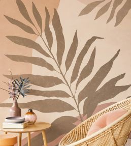 Collage Leaf Mural by Eijffinger 72