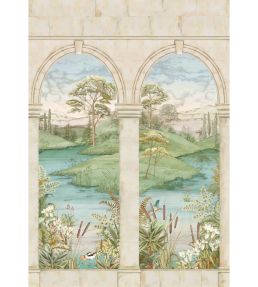 Colonnato Mural by Osborne & Little Plaster