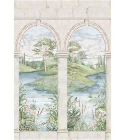 Colonnato Mural by Osborne & Little Stone