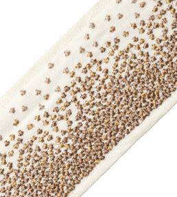 Colony Embroidered Border Trimming by Samuel & Sons Dune