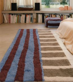 Lorena Canals Color On Runner rug Indigo Blue C-CO-IBL-R Indigo Blue