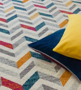 Asiatic Colt Chevron rug Pink CL-09-120170 Pink