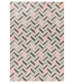 Asiatic Colt Chevron rug Pink CL-09-120170 Pink