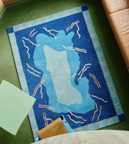 Finarte Columbus rug Blue 597-170240-Blue Blue
