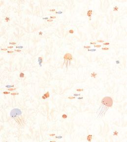 Companions Of The Sea Wallpaper by Casadeco Rose Blush