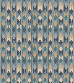 Compass Fabric by GP & J Baker Blue