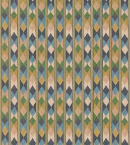 Compass Fabric by GP & J Baker Blue/Green