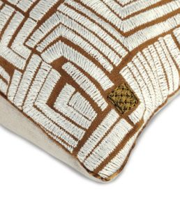 Composition Cushion 45 x 45cm by Maison Casamance Naturel