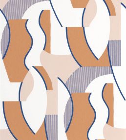 Concept Wallpaper by Casadeco Naturel/Bleu