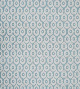Conch Flower Fabric by Jim Thompson No.9 Sky Blue