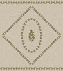 Conchiglie Wallpaper by Cole & Son Gold on Stone