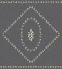 Conchiglie Wallpaper by Cole & Son Soft Gold on Charcoal