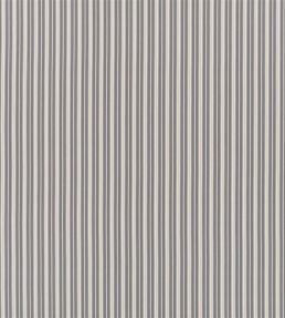 Conduit Stripe Fabric by Designers Guild Charcoal