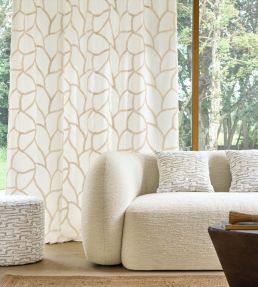 Conforto Fabric by Camengo Neige