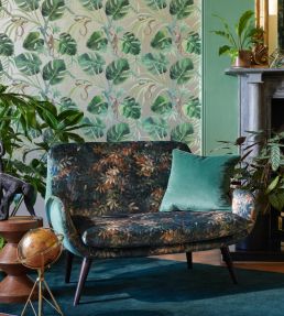 Congo Fabric by Clarke & Clarke Antique