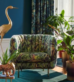 Congo Fabric by Clarke & Clarke Forest
