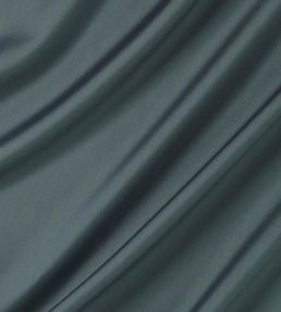 Connaught Silk Fabric by James Hare Slate Blue