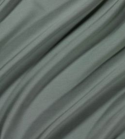 Connaught Silk Fabric by James Hare Smoke Green
