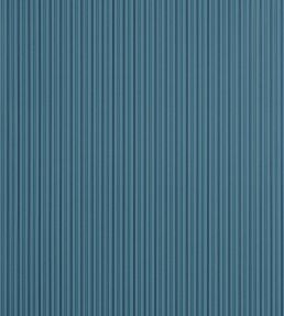 Conner Stripe Wallpaper by Thibaut Peacock Blue