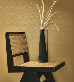 Connexions Wallpaper by Casadeco Caramel