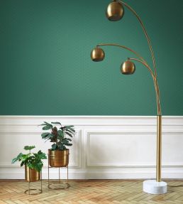 Connexions Wallpaper by Casadeco Vert Canopee