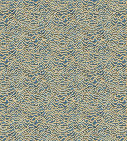 Contour Wallpaper by Ohpopsi Denim & Ochre