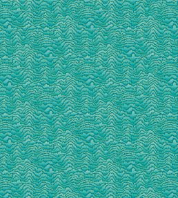 Contour Wallpaper by Ohpopsi Turquoise & Lemon