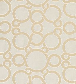 Conundrum Fabric by Schumacher Ice Milk