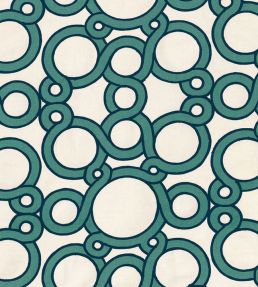 Conundrum Fabric by Schumacher Peacock