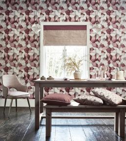Convex Fabric by Prestigious Textiles Amethyst