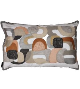 Convoitise Cushion 40 x 60cm by Maison Casamance Beige Rose