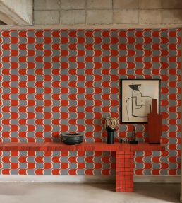 Copacabana Wallpaper by Tres Tintas Indigo