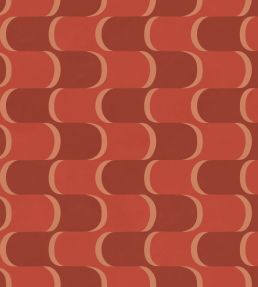 Copacabana Wallpaper by Tres Tintas Terracotta