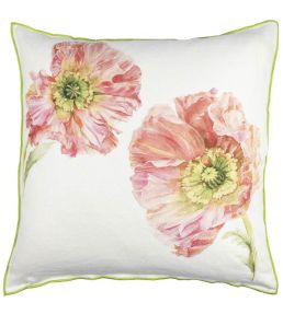 Coquelicot Cushion 50 x 50cm by Designers Guild Coral