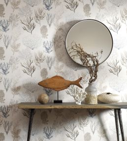 Corail Wallpaper by Casadeco Noir