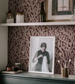 Coral Wallpaper by Josephine Munsey Spicer Brown