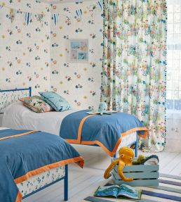 Coral Kingdom Fabric by Villa Nova Coral