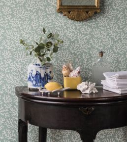 Coral Wallpaper by Langelid Von Bromssen Aqua