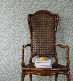 Coral Wallpaper by Langelid Von Bromssen Aqua
