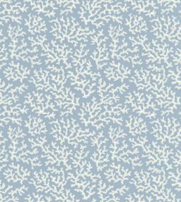 Coral Wallpaper by Langelid Von Bromssen Faded Denim