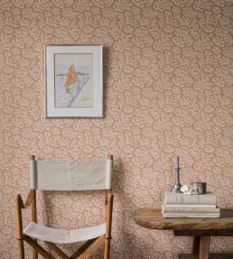 Coral Wallpaper by Langelid Von Bromssen Peach