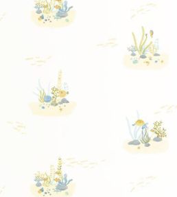 Coral Reef Wallpaper by Casadeco Vert Aqua