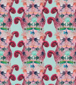 Coral Reef Wallpaper by Fraiche Design Aqua