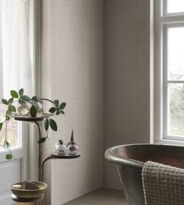 Coral Wallpaper by Sandberg Beige