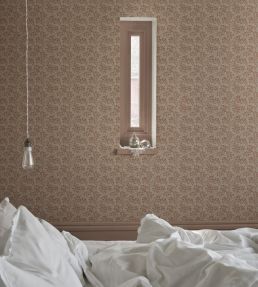 Coral Wallpaper by Sandberg Terracotta