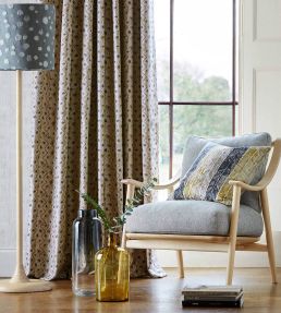 Coralite Fabric by Harlequin Brass