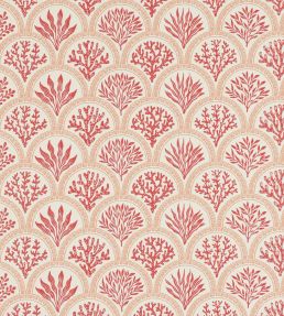 Coralli Wallpaper by Jane Churchill Pink/Red