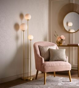 Corallino Wallpaper by Clarke & Clarke Ivory