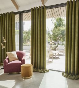 Cord Fabric by Prestigious Textiles Khaki