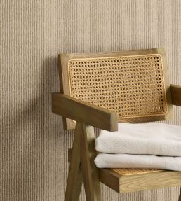 Corduroy Rib Wallpaper by Eijffinger Sand
